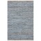 Safavieh Cape Cod Hand Woven Rectangle Rug- Natural - Blue- 4 X 6 Ft. CAP351A-4 - alternate 1